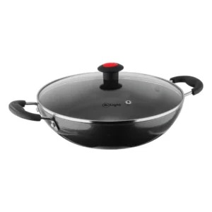 Mr.Light 3mm Kadai 24cm With Glass Lid IB